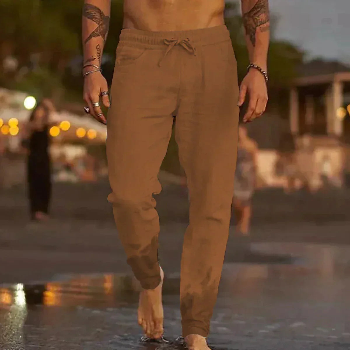 Cody | Zeitlose Leinenhose im leichten Stil für Herren