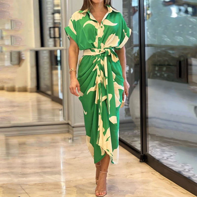Yrenea - Figurbetontes A-Linien Kleid mit Unterstützung