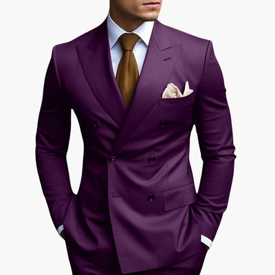 Zweireiher-Anzug für Herren - Klassisches Design mit Stil