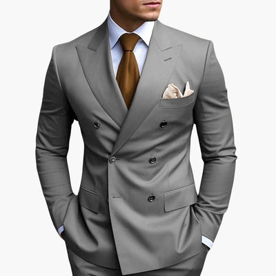 Zweireiher-Anzug für Herren - Klassisches Design mit Stil