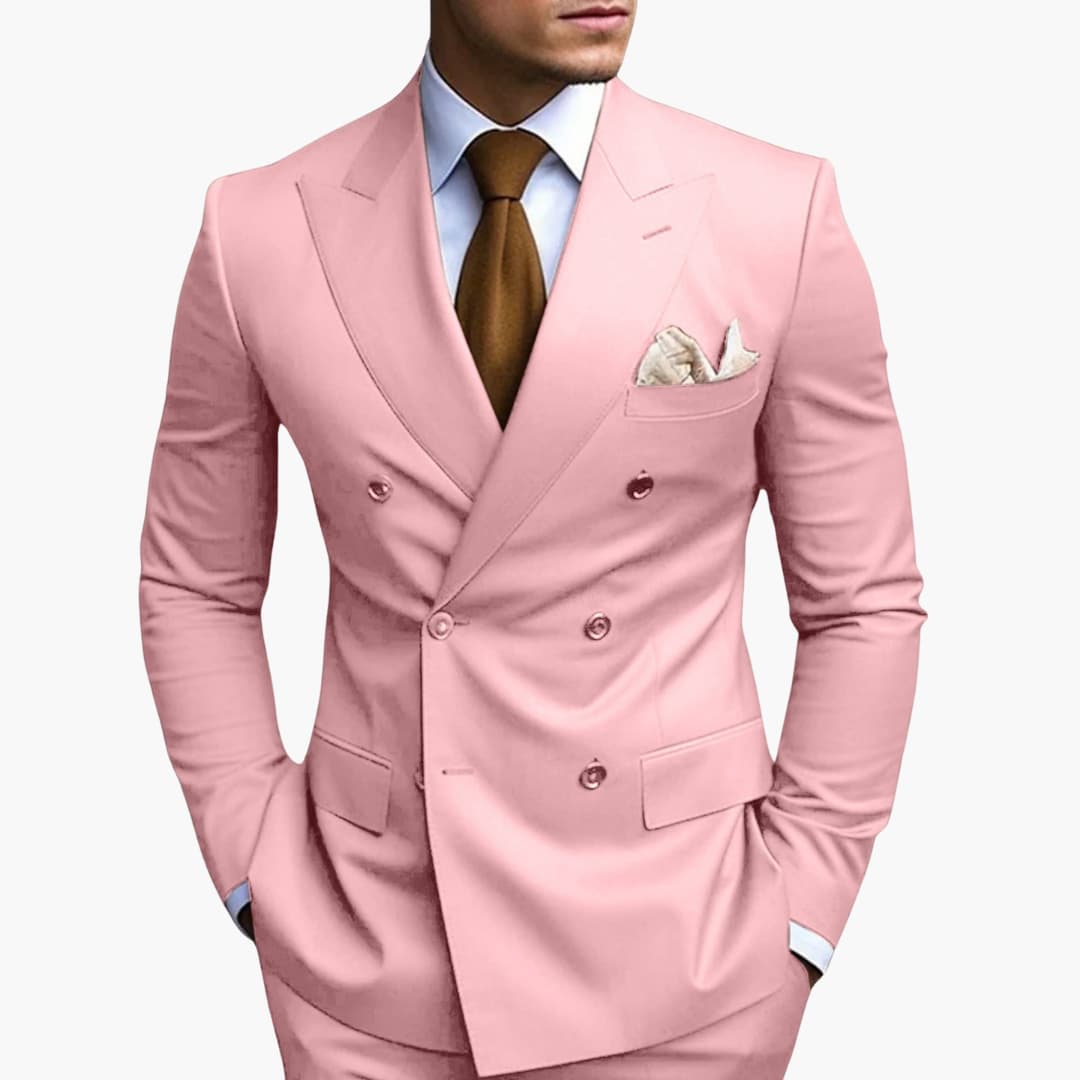 Zweireiher-Anzug für Herren - Klassisches Design mit Stil