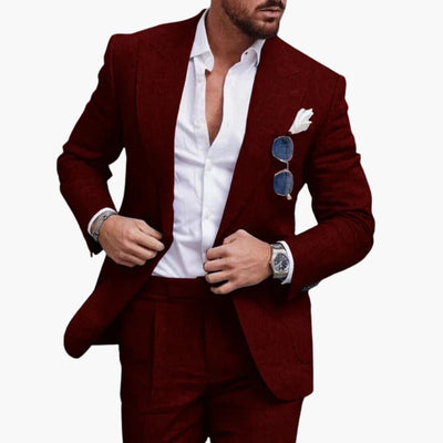 Zweiteiliger Anzug für Herren - Klassischer Business-Look