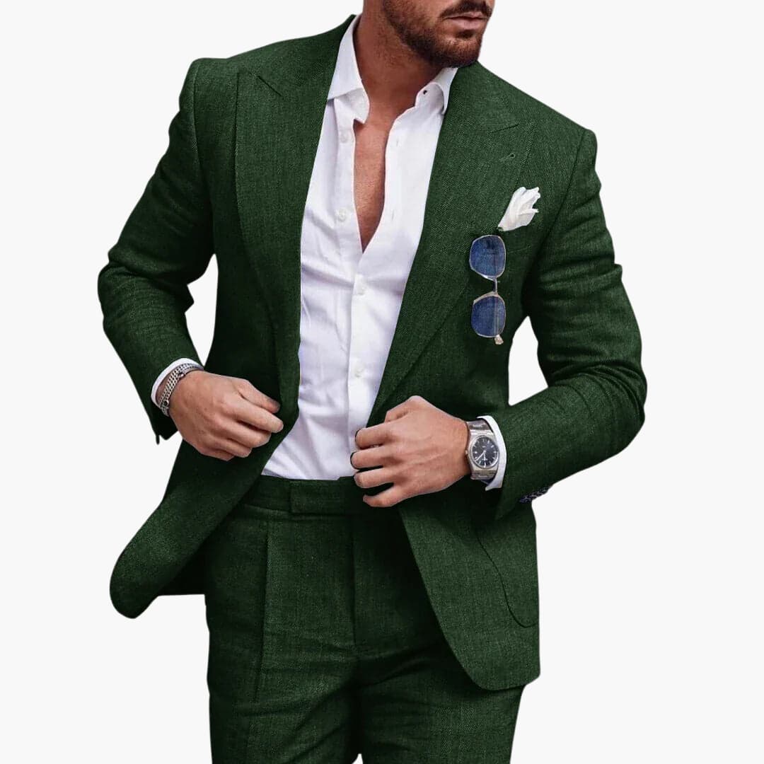 Zweiteiliger Anzug für Herren - Klassischer Business-Look