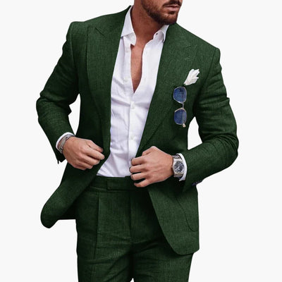 Zweiteiliger Anzug für Herren - Klassischer Business-Look