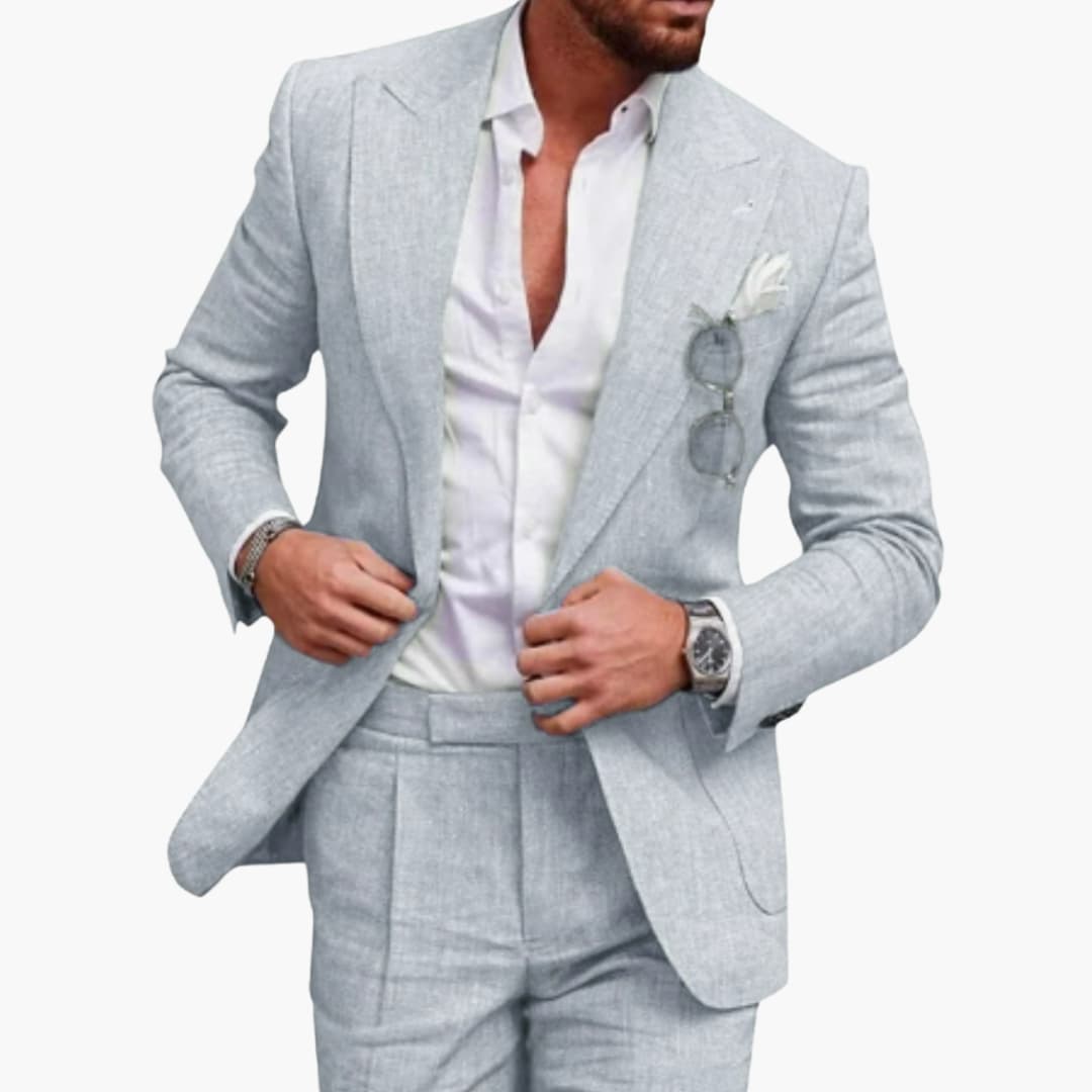 Zweiteiliger Anzug für Herren - Klassischer Business-Look