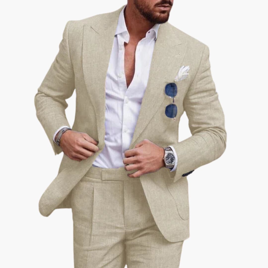 Zweiteiliger Anzug für Herren - Klassischer Business-Look
