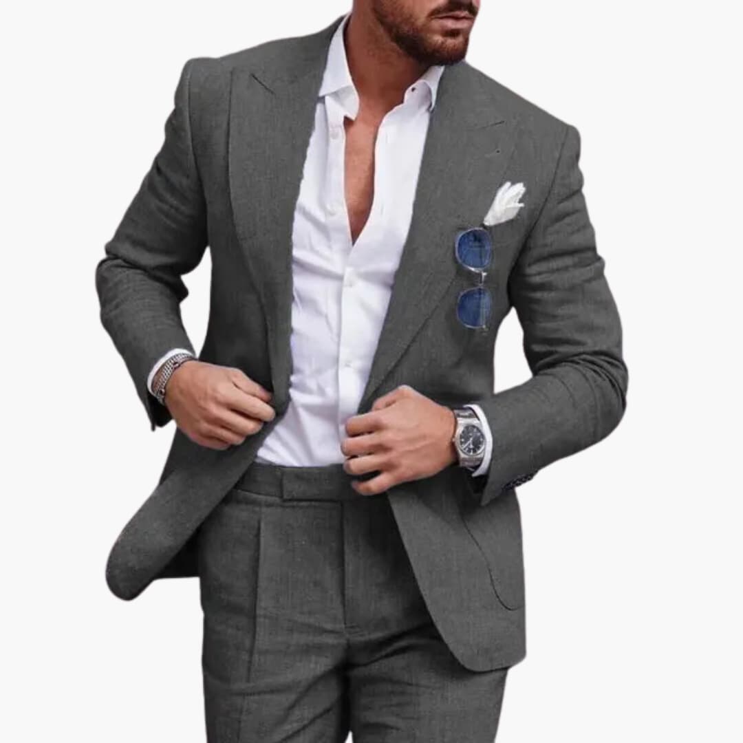 Zweiteiliger Anzug für Herren - Klassischer Business-Look