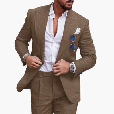 Zweiteiliger Anzug für Herren - Klassischer Business-Look