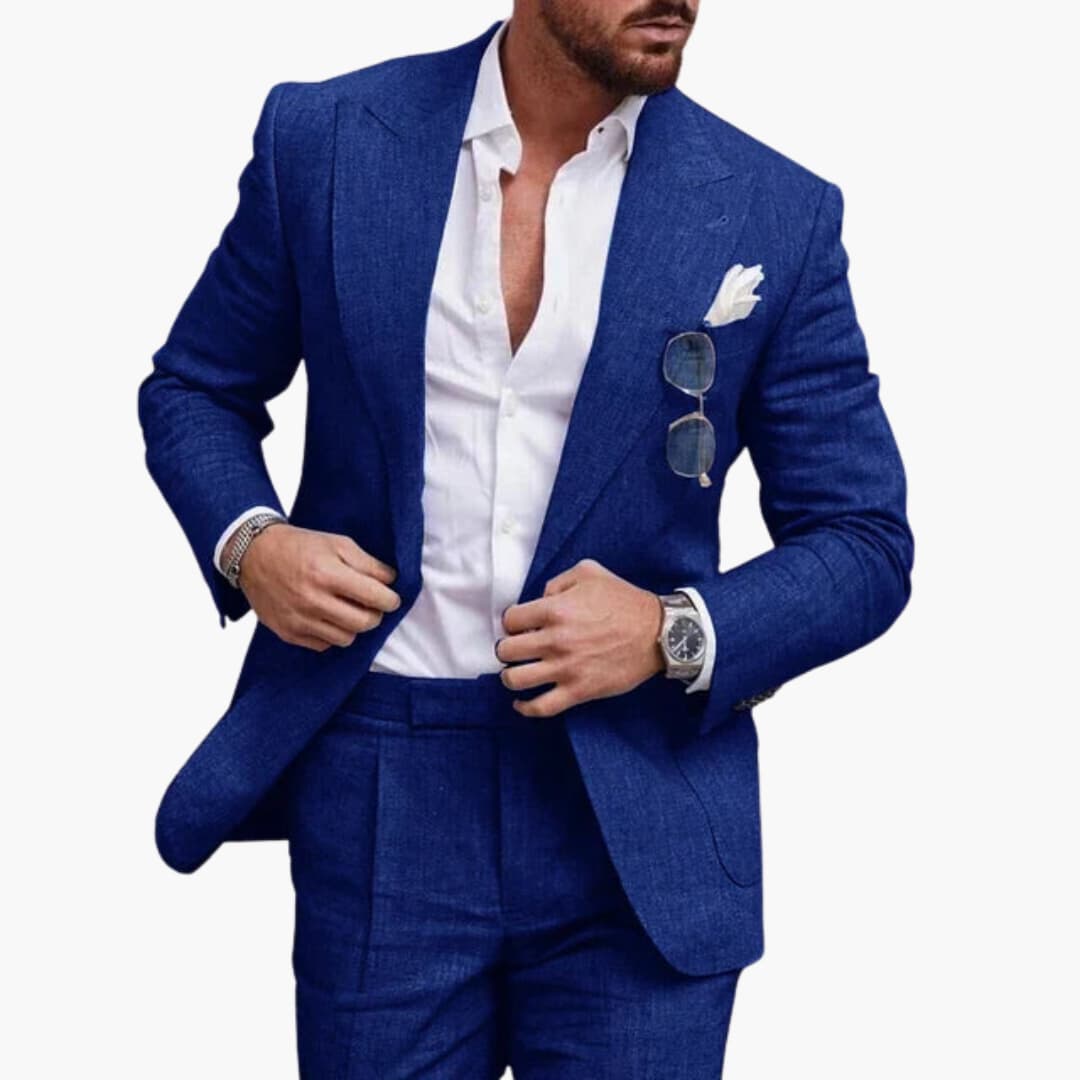 Zweiteiliger Anzug für Herren - Klassischer Business-Look